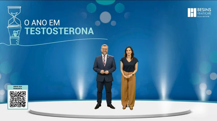 Apresentadores virtuais em eventos híbridos