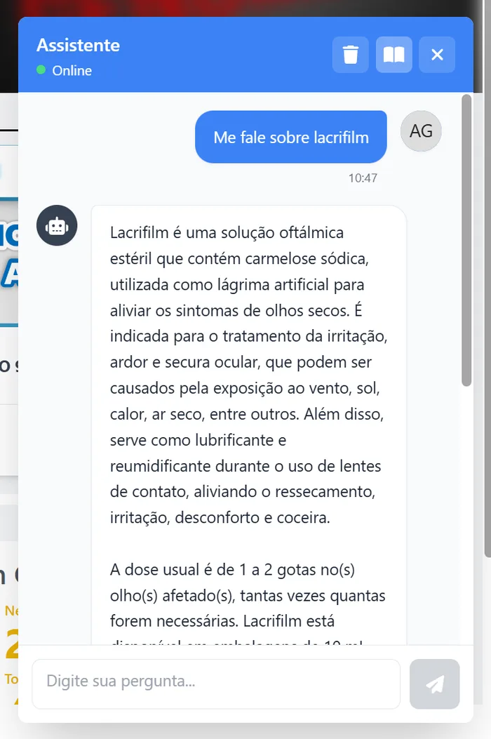 Assistente com IA