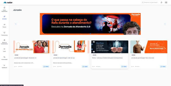 Jornadas de aprendizagem